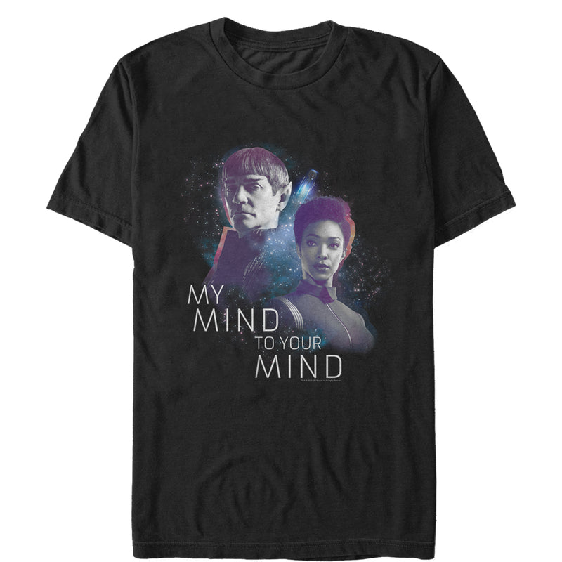 Men's Star Trek: Discovery Sarek & Michael My Mind To Your Mind T-Shirt