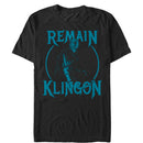 Men's Star Trek: Discovery Remain Klingon Blue Circle T-Shirt