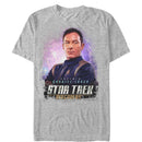 Men's Star Trek: Discovery Captain Lorca Side Profile Pose T-Shirt