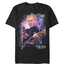 Men's Star Trek: Discovery Paul Stamets Galaxy Portrait T-Shirt