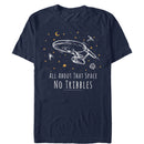 Men's Star Trek All About That Space No Tribbles T-Shirt