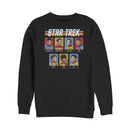 Men's Star Trek Rainbow Enterprise Crew Playing Cards Sweatshirt