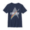 Boy's Star Trek Enterprise Starfleet Rainbow Streak T-Shirt