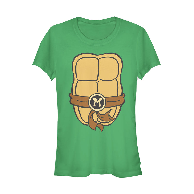 Junior's Teenage Mutant Ninja Turtles Michelangelo Costume T-Shirt