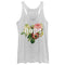 Women's CHIN UP Nope Flowers Racerback Tank Top