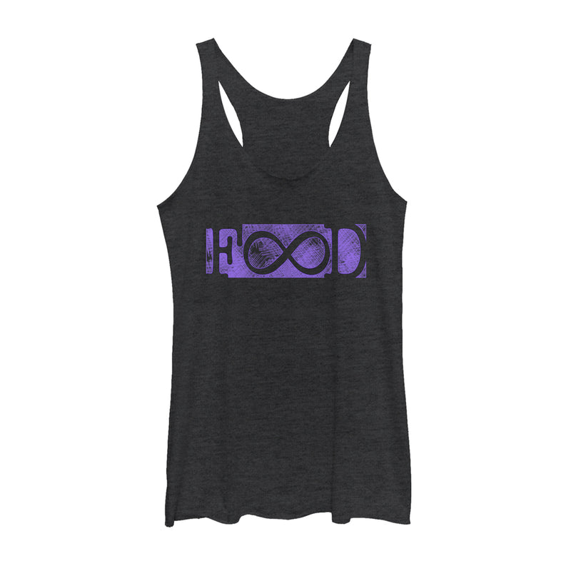 Women's CHIN UP Food Infinity Racerback Tank Top