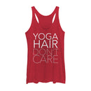 Women's CHIN UP Yoga Hair Don't Care Racerback Tank Top