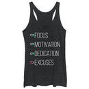 Women's CHIN UP Excuses Off Racerback Tank Top