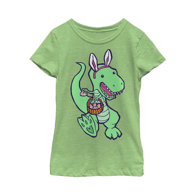 Girl's Lost Gods Easter Dinosaur T-Shirt