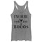 Women's CHIN UP Halloween Here for Boos Racerback Tank Top