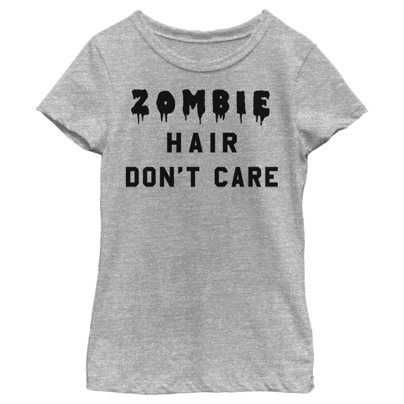 Girl's Lost Gods Halloween Zombie Hair Don't Care T-Shirt