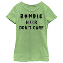 Girl's Lost Gods Halloween Zombie Hair Don't Care T-Shirt