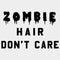 Women's Lost Gods Halloween Zombie Hair Don't Care Scoop Neck