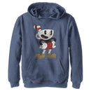 Boy's Cuphead Happy Pose Pull Over Hoodie