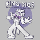 Men's Cuphead King Dice Ya Betta’ Believe This Dice Is Loaded! T-Shirt