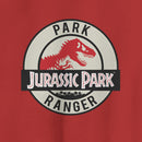 Boy's Jurassic Park Ranger Cream Logo Badge T-Shirt