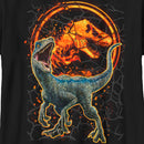 Boy's Jurassic World Blue Raptor Roar Logo T-Shirt