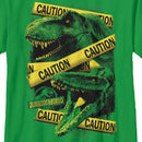 Boy's Jurassic World Fallen Kingdom Caution Tape T-Shirt