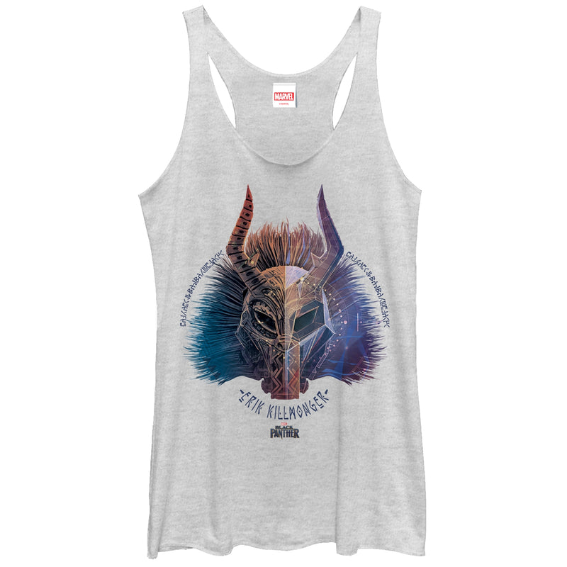 Women's Marvel Black Panther 2018 Erik Killmonger Racerback Tank Top