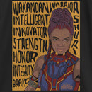 Girl's Marvel Black Panther 2018 Shuri Personality T-Shirt