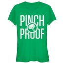 Junior's Marvel Thor Hammer Pinch Proof St. Patrick's Day T-Shirt