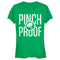 Junior's Marvel Thor Hammer Pinch Proof St. Patrick's Day T-Shirt