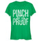 Junior's Marvel St. Patrick's Day Iron Man Pinch Proof T-Shirt