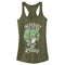 Junior's Marvel St. Patrick's Day Hulk Incredibly Lucky Racerback Tank Top