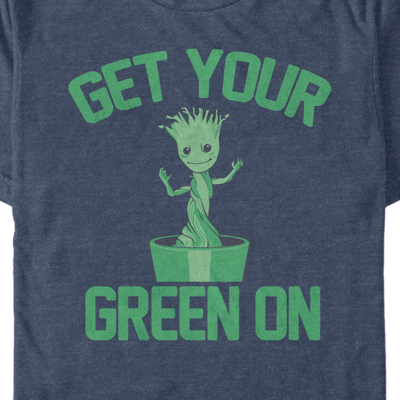 Men's Marvel Groot Get Your Green On T-Shirt