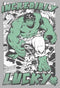 Men's Marvel Hulk St. Patrick's Day Comic Incredibly Lucky Pull Over Hoodie