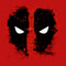 Junior's Marvel Deadpool Distressed Eyes T-Shirt