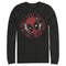 Men's Marvel Deadpool I Love You and by You I Mean Tacos Long Sleeve Shirt