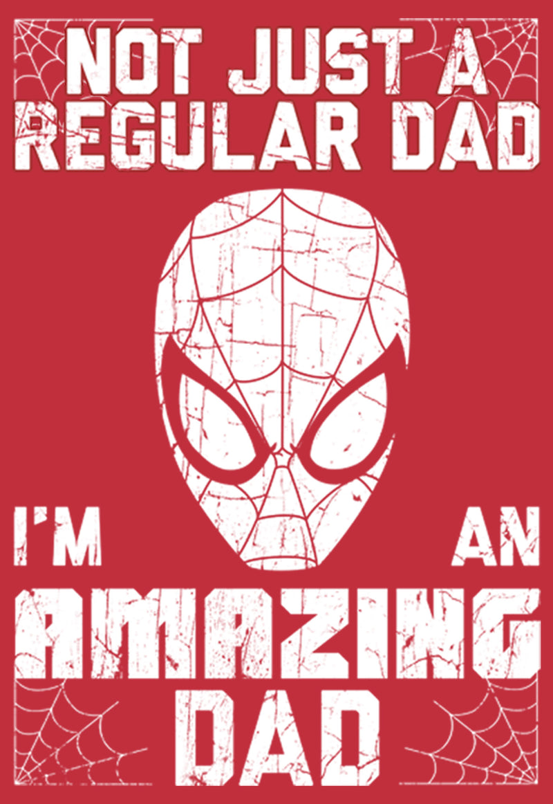 Men's Marvel Spider-Man Not Just a Regular Dad I'm an Amazing Dad Sweatshirt