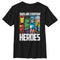 Boy's Marvel Daddy You are Our Super Hero T-Shirt