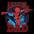 Men's Marvel Spider-Man Amazing Dad Pull Over Hoodie