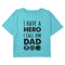 Girl's Marvel Father's Day I Have a Hero I Call Him Dad T-Shirt