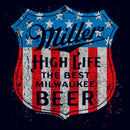 Women's Miller High Life The Best Milwaukee Beer American Shield T-Shirt