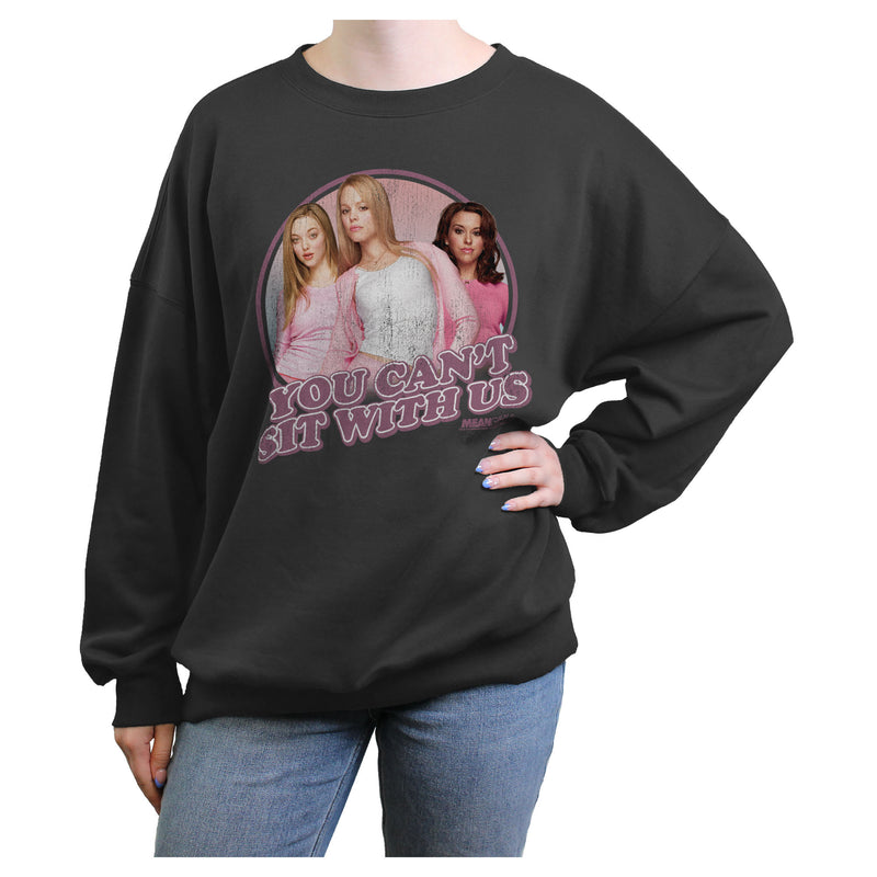 Junior's Mean Girls The Plastics You Can't Sit With Us Portraits Sweatshirt