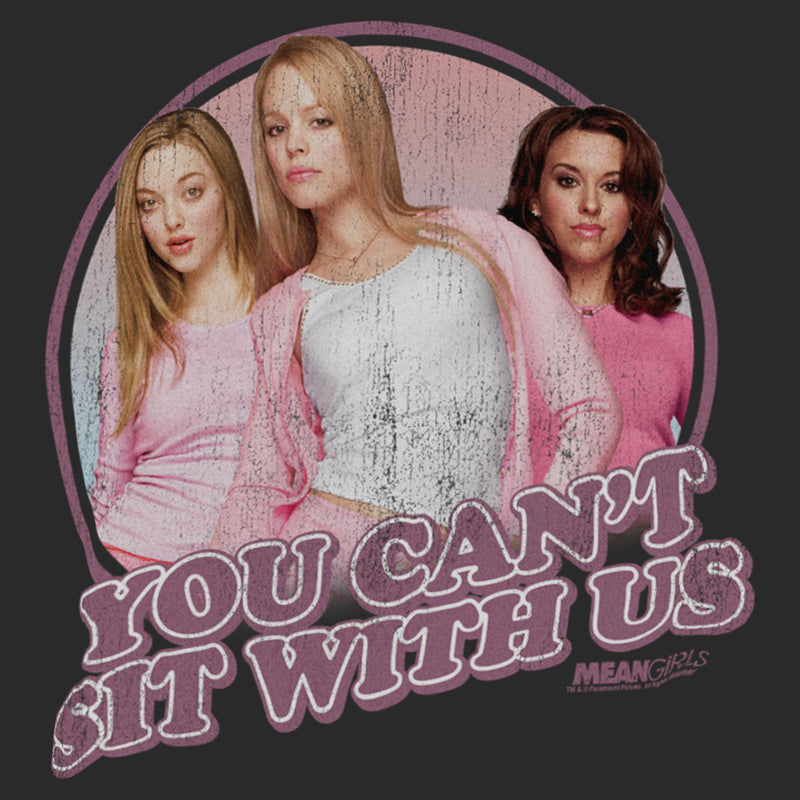 Junior's Mean Girls The Plastics You Can't Sit With Us Portraits Sweatshirt