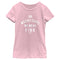 Girl's Mean Girls On Wednesdays We Wear Pink White Bold T-Shirt