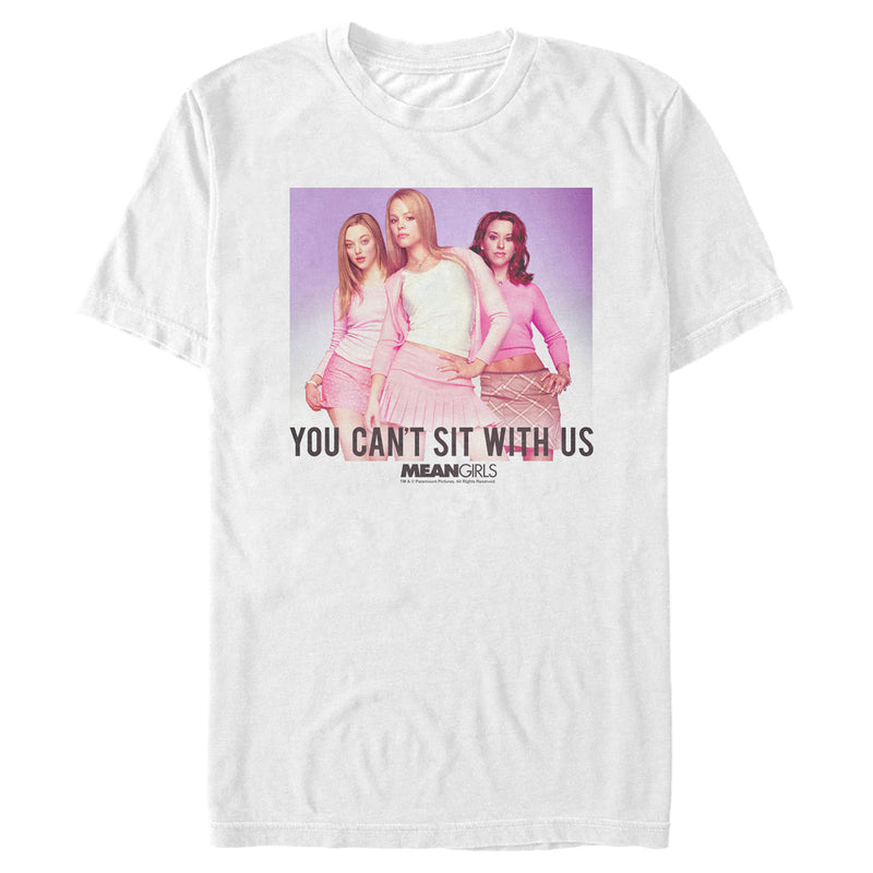 Men's Mean Girls You Can't Sit With Us Poster T-Shirt