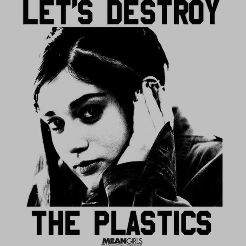 Men's Mean Girls Janis Ian Let's Destroy the Plastics T-Shirt