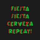 Men's Lost Gods Fiesta Siesta Cerveza Repeat! T-Shirt