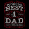 Men's Lost Gods World's Best Dad Distressed Logo T-Shirt