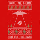 Girl's Lost Gods Ugly Christmas Take Me Home for the Holidays T-Shirt