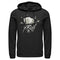 Men's Lost Gods Rock N Roll Skull Pull Over Hoodie