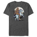 Men's Lost Gods Majestic Bigfoot on a Unicorn T-Shirt