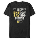 Men's Lost Gods I'm Not Lazy I'm on Energy Saving Mode T-Shirt