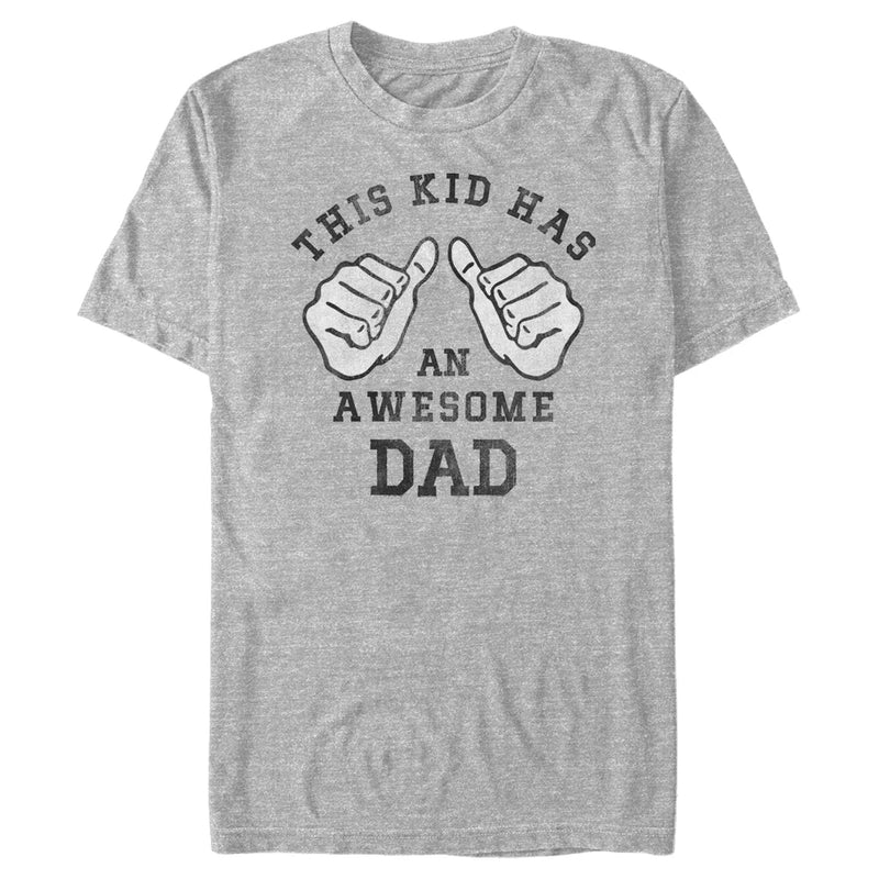 Men's Lost Gods This Kid Has an Awesome Dad T-Shirt