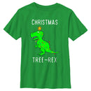 Boy's Lost Gods Christmas Tree-Rex T-Shirt